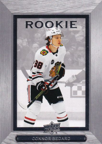 insert RC karta CONNOR BEDARD 23-24 Extended 03-04 Beehive Rookie číslo BH-41